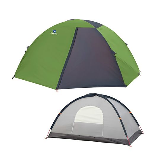 カミナドーム2(室内空間が広い!安心安全の山岳用テント)【finetrack】