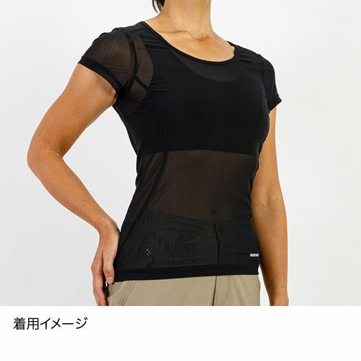 ドライレイヤークールT women’s(アンダーウェア/暑がりさん向け/極薄手)【finetrack】