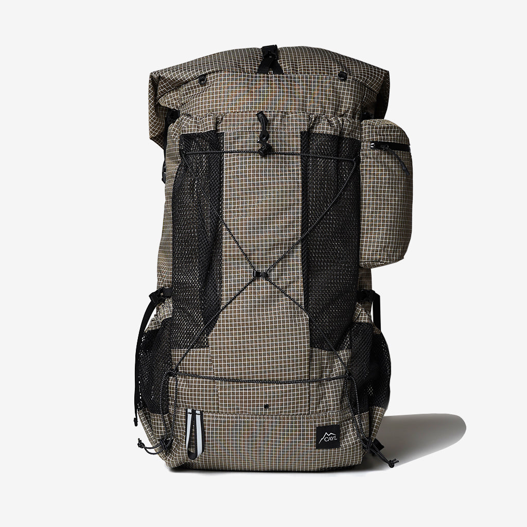 TAE BAEK 2 GRID ≪HIP BELT別売り≫(45L/軽量/フレームあり)【CAYL】