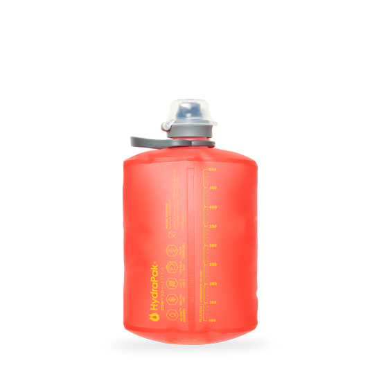 ストウボトル STOW FLEXIBLE BOTTLE(バックパックのサイドポケットに入れやすいソフトボトル)【HydraPak】