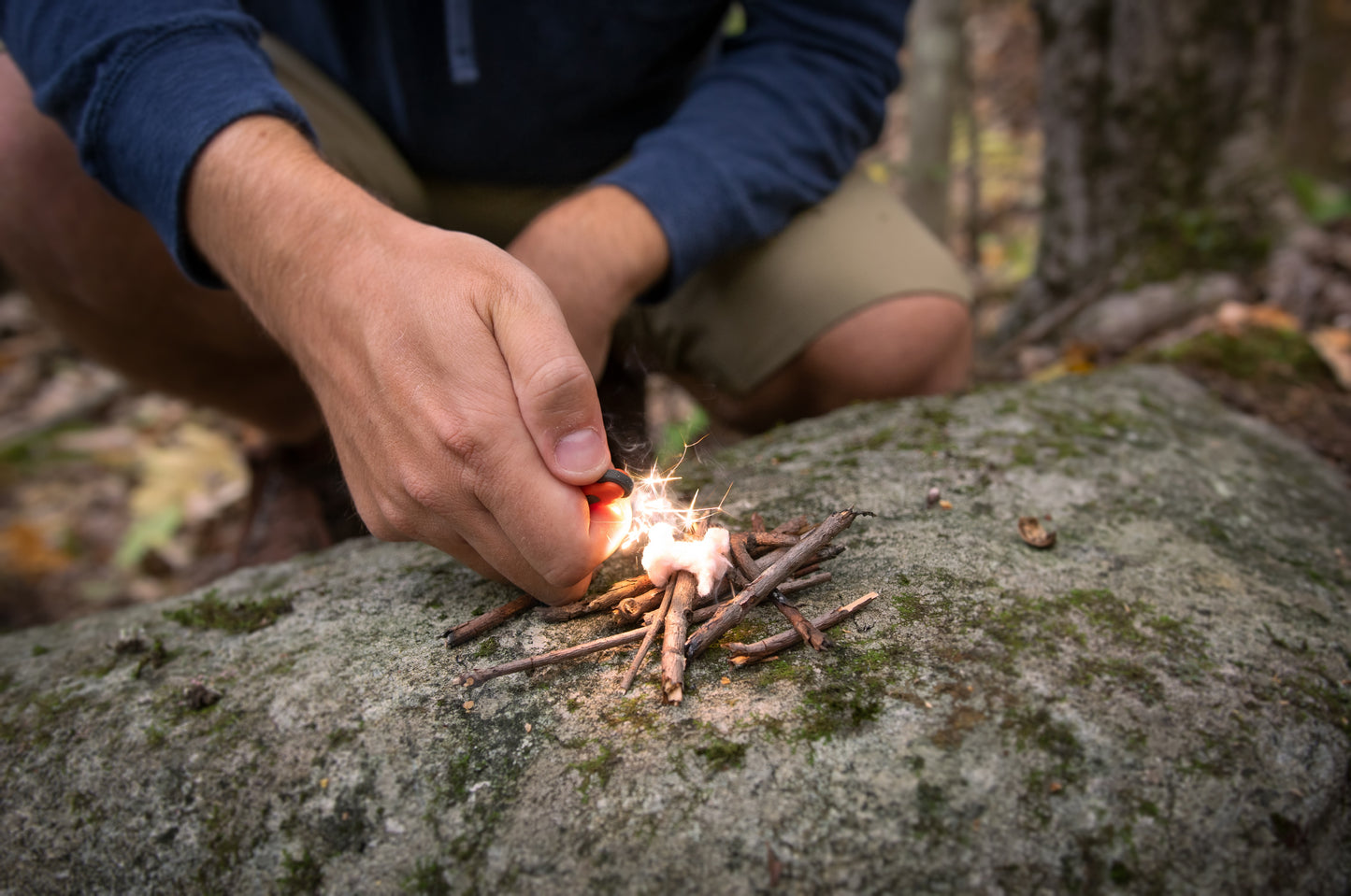 ファイヤーライト マイクロスパーク(2ケ入り)【SOL】