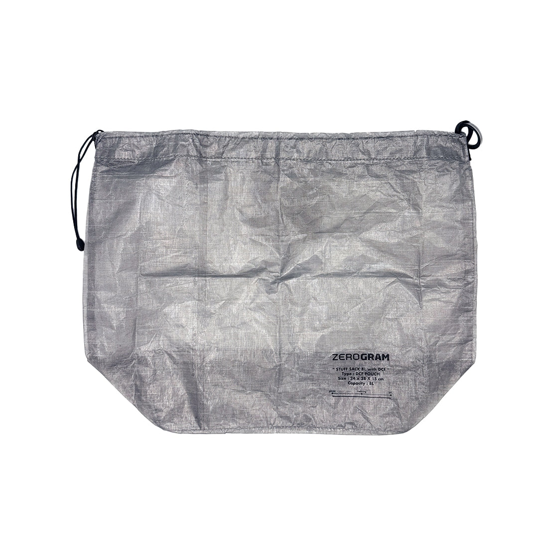 StuffSack 8L with Dyneema®(ダイニーマ素材のスタッフサック)【ZEROGRAM】