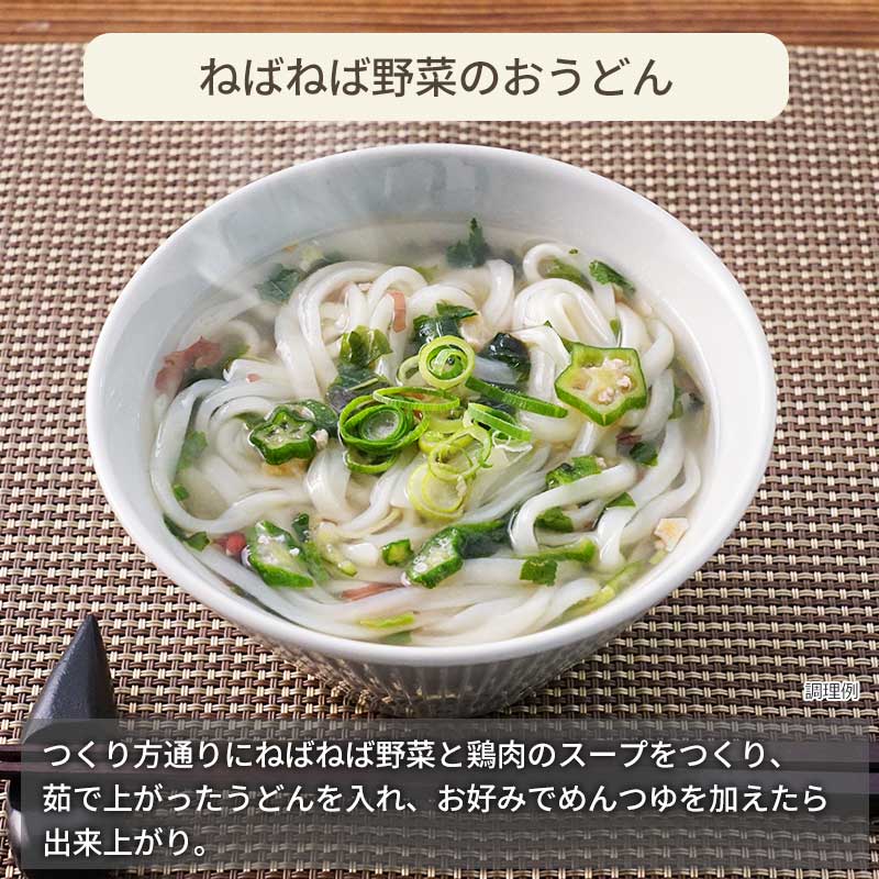 野菜とたんぱく ねばねば野菜と鶏肉のスープ【アスザックフーズ】