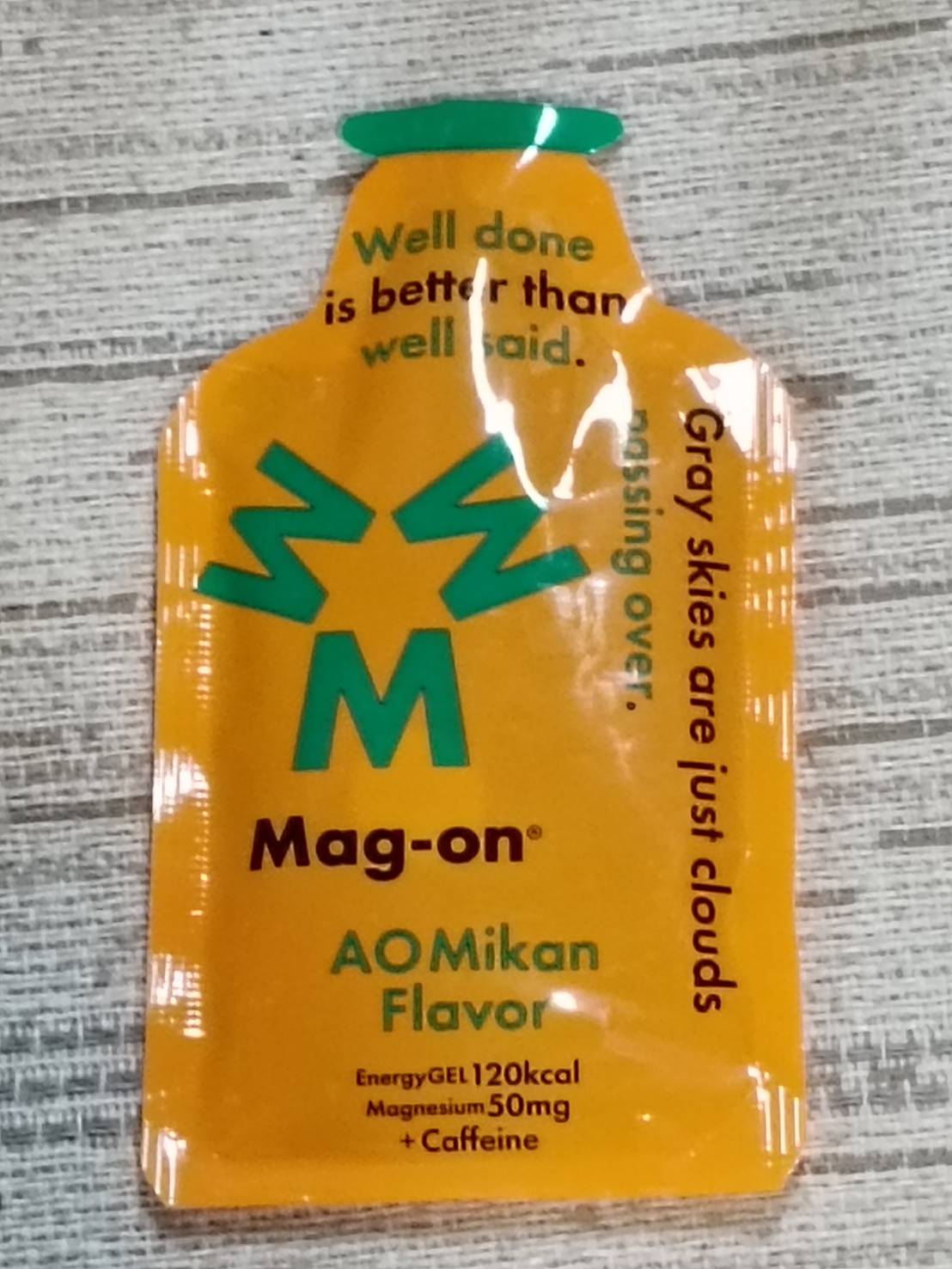 Mag-onエナジージェル(ミネラルとエネルギーを一気に摂取できる行動食)【Mag-on】