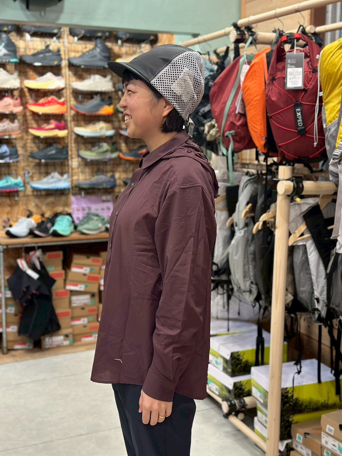 MERCED RIVER HOOD SHIRTS(フード付き/薄手・軽量/シェル素材のシャツ)【STATIC】