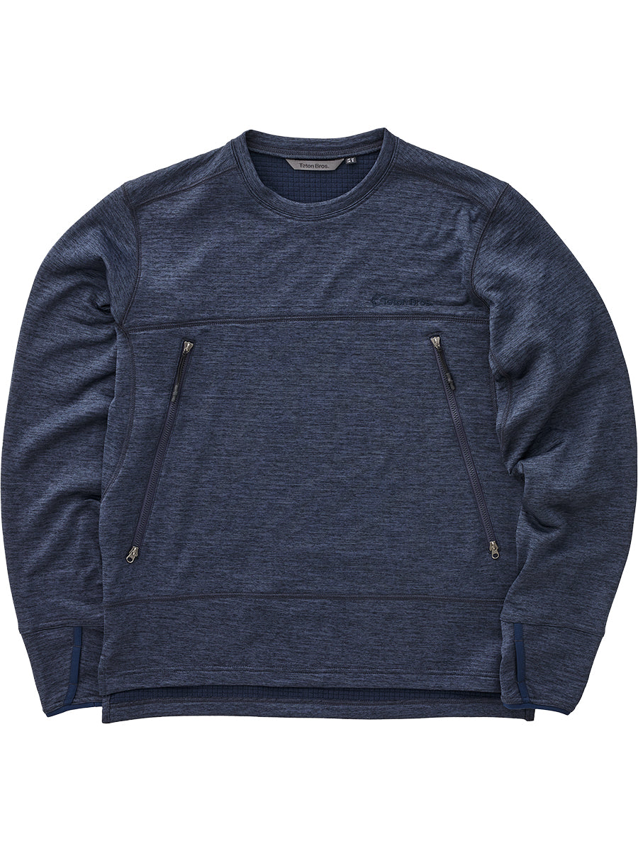 Graphene Crew Mens(薄くてあたたかいフリース/クルーネック)【Teton Bros.】