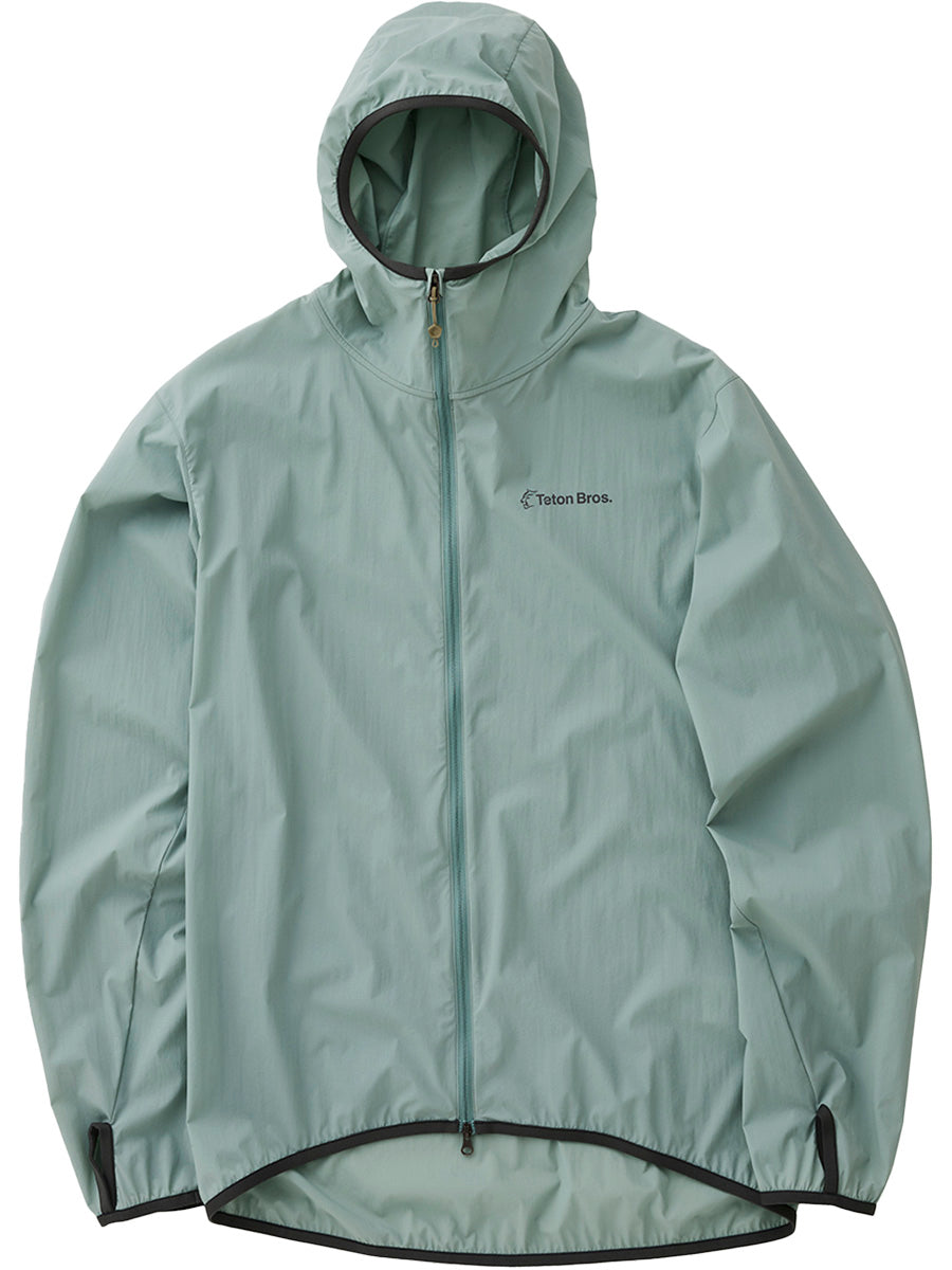 WIND RIVER HOODY Men《2025SS》(通気性のあるウインドシェル/ストレッチ/撥水/軽量)【Teton Bros.】