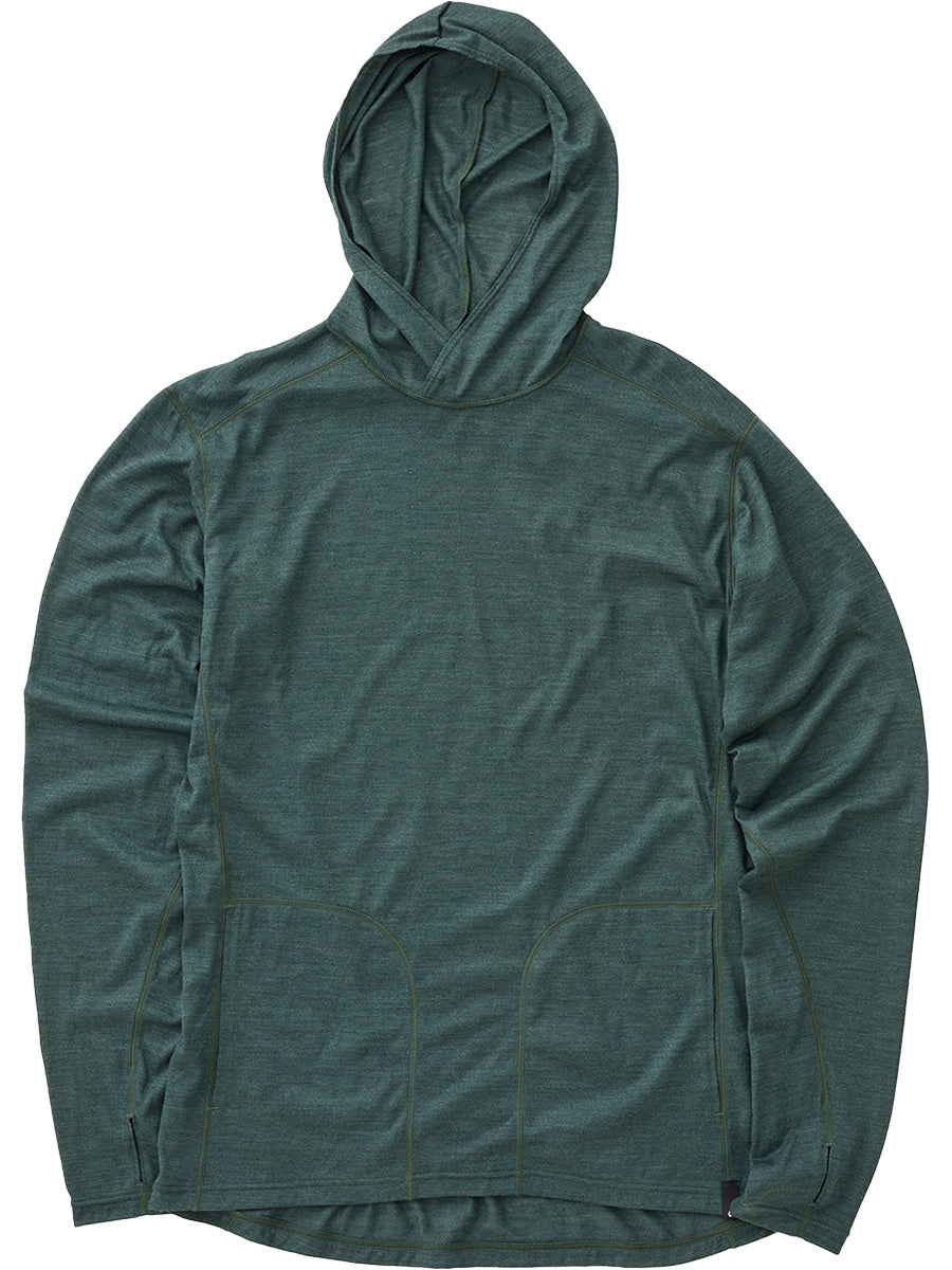 Axio Lite Hoody Mens 2025(ウールとポリエステルで防臭・速乾/極薄手で暑くない)【Teton Bros.】