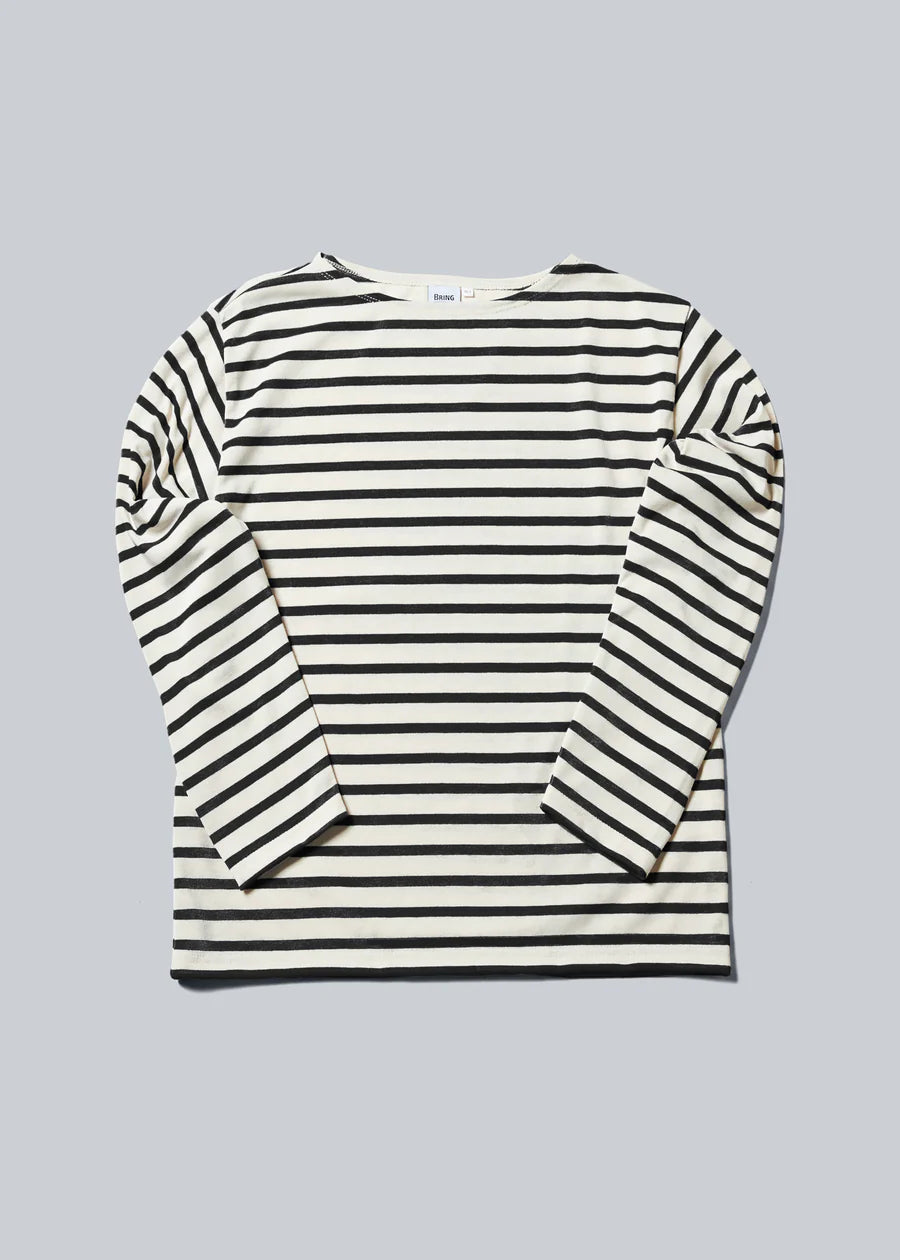 DRYCOTTONY バスクシャツ(ポリエステル100%/山にも街にも◎)【BRING DRYCOTTONY バスクシャツ(ポリエステル100%/山にも街にも◎)【BRING