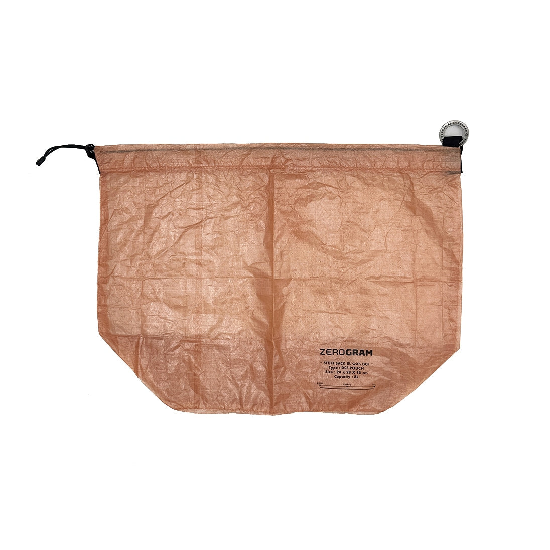 StuffSack 8L with Dyneema®(ダイニーマ素材のスタッフサック)【ZEROGRAM】