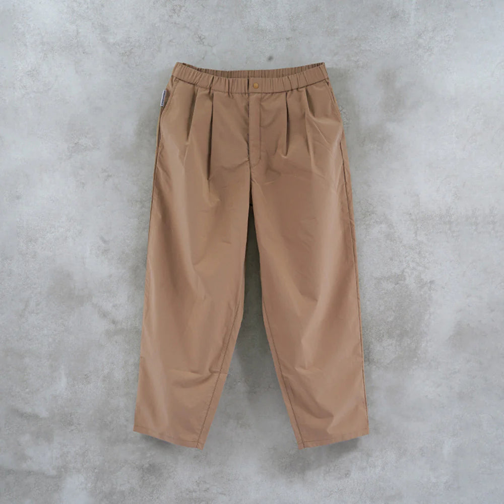 MOUNTAIN HIKE PANTS(楽にカッコよく履けるワイドパンツ)【BAMBOO SHOOTS】