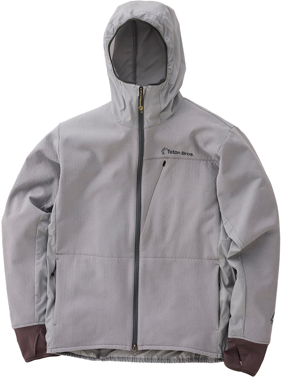 Slick Hoody 2025(Genderless/ オクタの防風シェル/前開きタイプ)【Teton Bros.】