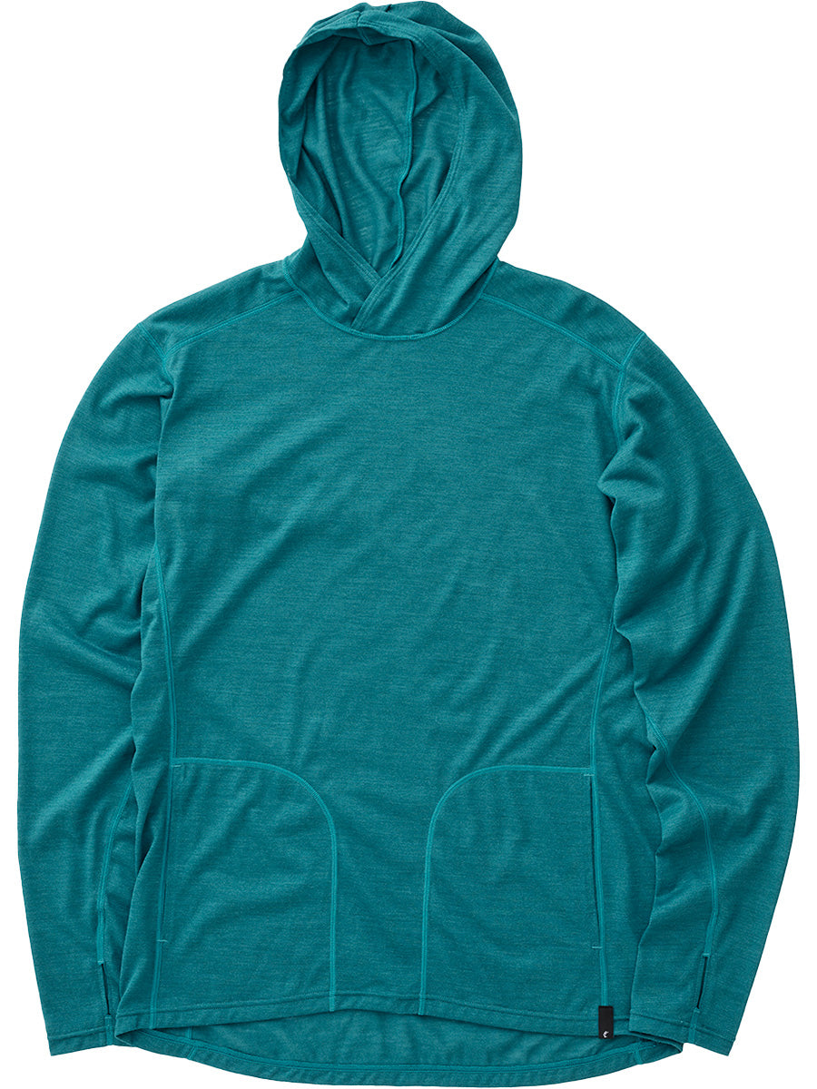 Axio Lite Hoody Mens 2025(ウールとポリエステルで防臭・速乾/極薄手で暑くない)【Teton Bros.】