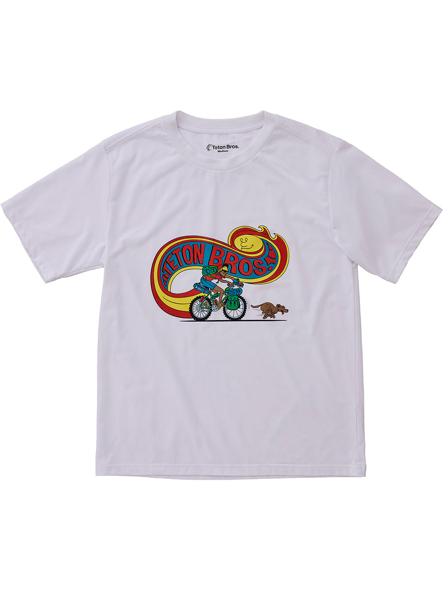 Bike Packing Tee Men‘s(ポリエステル素材/防臭抗菌/UPF30)【Teton Bros.】