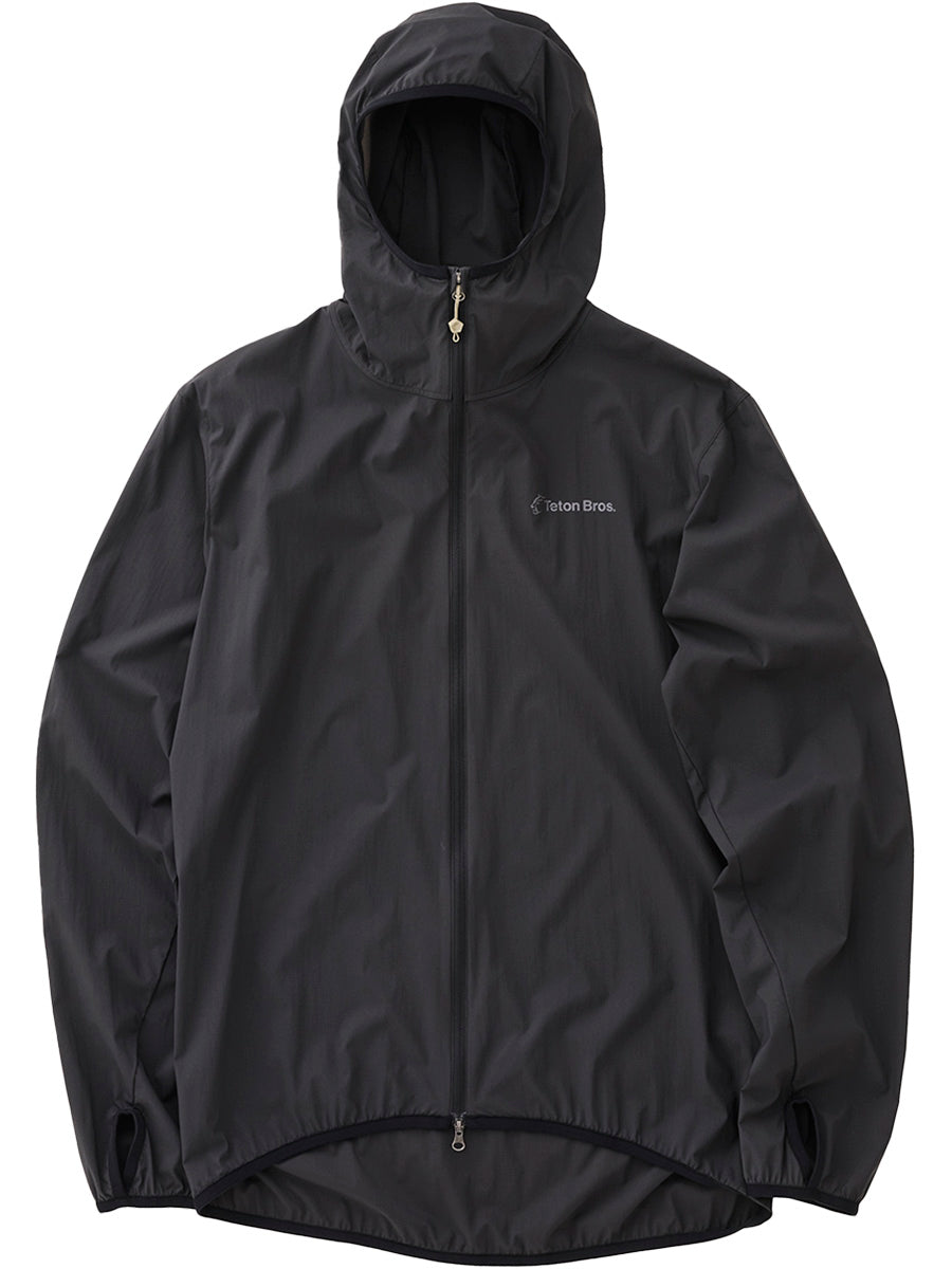 WIND RIVER HOODY Men《2025SS》(通気性のあるウインドシェル/ストレッチ/撥水/軽量)【Teton Bros.】