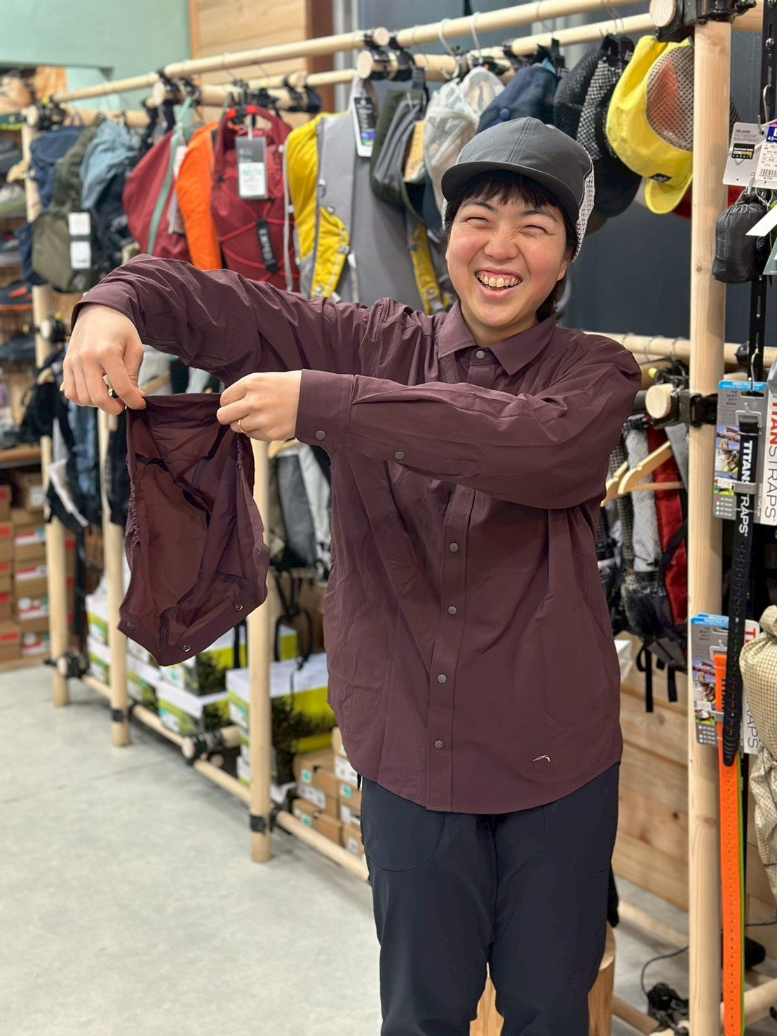 MERCED RIVER HOOD SHIRTS(フード付き/薄手・軽量/シェル素材のシャツ)【STATIC】