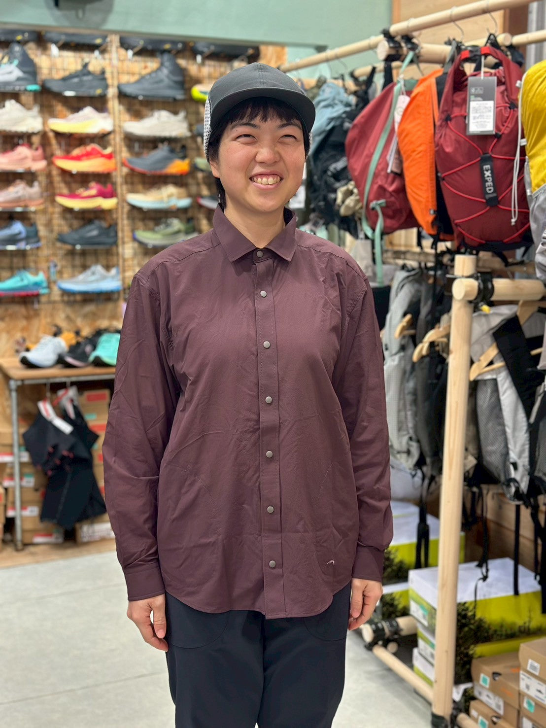 MERCED RIVER HOOD SHIRTS(フード付き/薄手・軽量/シェル素材のシャツ)【STATIC】