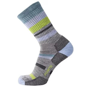 Hiking Mixed Stripe Light Crew(耐久性◎/ウール混ソックス)【POINT6】