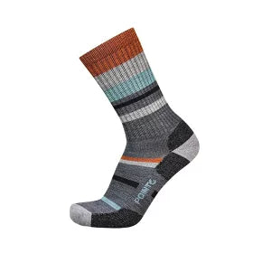 Hiking Mixed Stripe Light Crew(耐久性◎/ウール混ソックス)【POINT6】