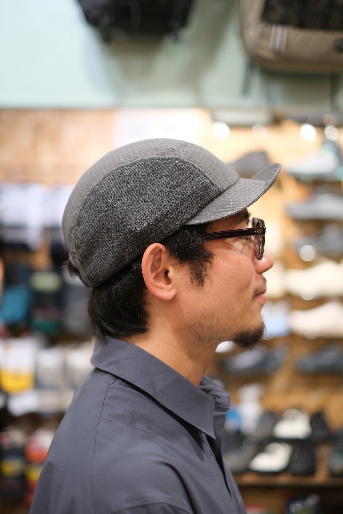 Uneven Rip Cap HL-1125(耐久と通気と防臭のバランスがいい軽量CAP)【halo commodity】