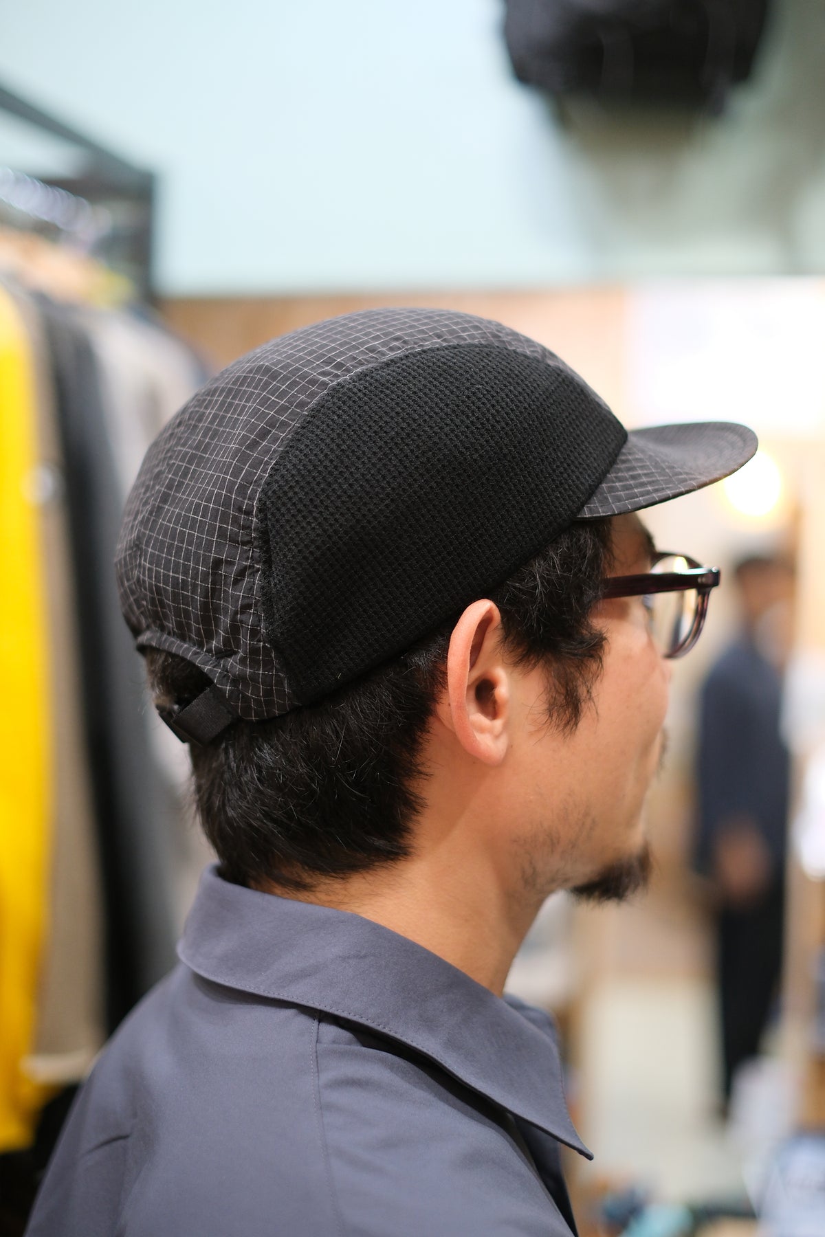 Uneven Rip Cap HL-1125(耐久と通気と防臭のバランスがいい軽量CAP)【halo commodity】