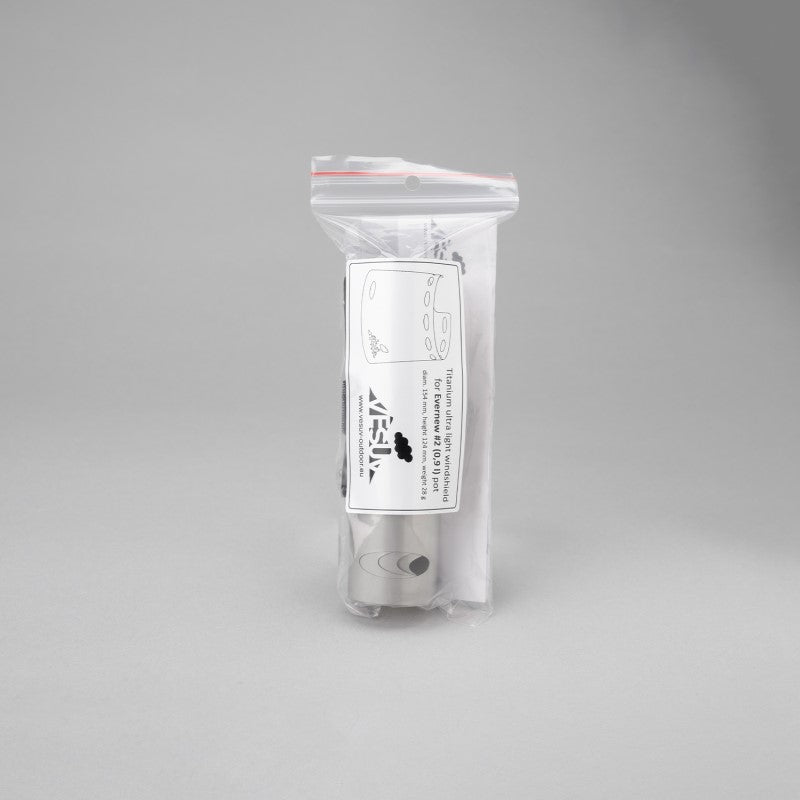 VESUV windshield / 0.9L pot(わずか24gチタン製風防)【EVERNEW】