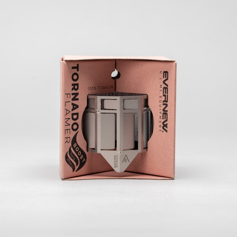 Tornado flamer(40g/加熱効率UP!アルコールストーブ用風防兼ゴトク)【EVERNEW】