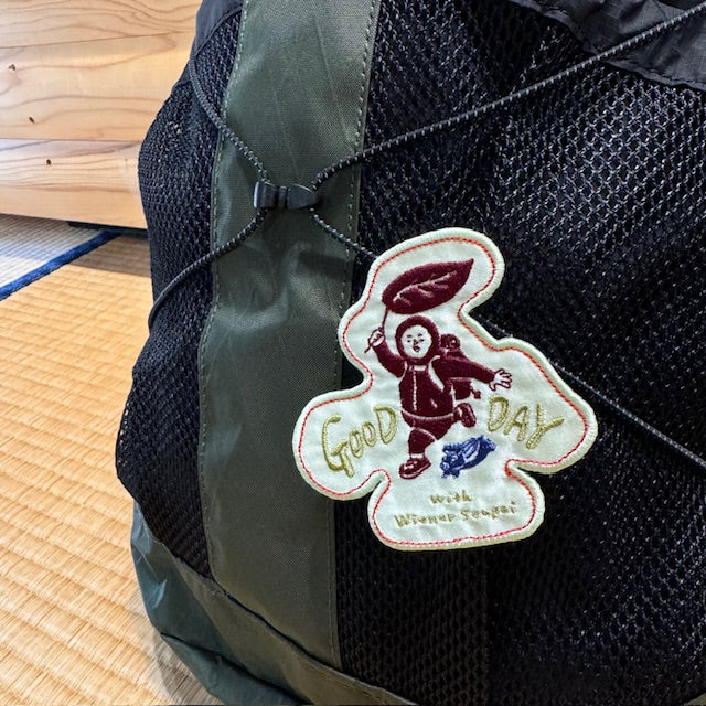 オリジナル安全ピン付きワッペン【SANKAKU STAND】