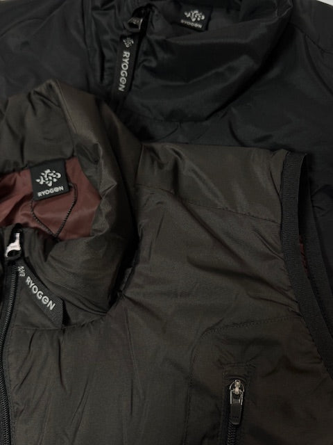 LIT PUFF VEST(軽量/化繊中綿ベスト)【RYOGEN】