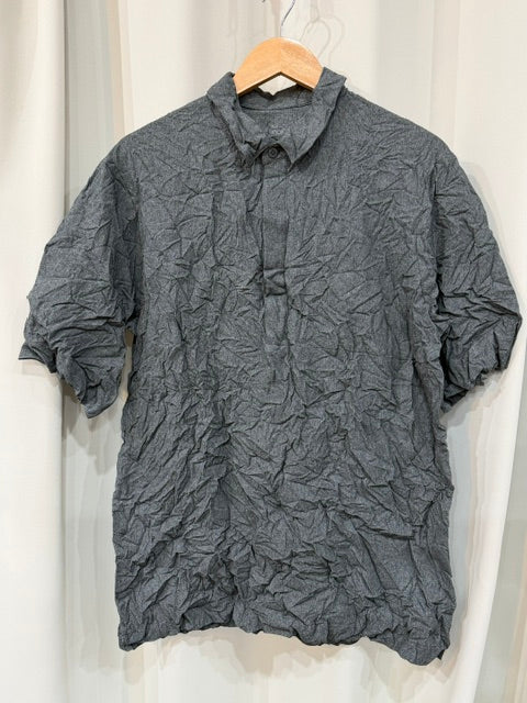 CHACH WASHER HARF SHIRT 825-3-301(ベンチレーション効果抜群!/汗染みめだたない)【ranor】