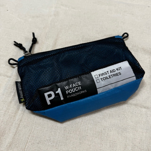 W-FACE POUCH 1(ジッパーポーチ/1L)【PAAGO WORKS】