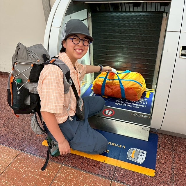Duffle In Pocket(コンパクトに畳めるダッフルバッグ/ジッパー付き)【KIVA OUTDOORS】