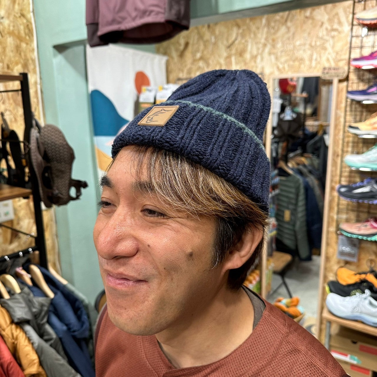 Rib Tbea(縫い目のないニット帽)【Teton Bros.】