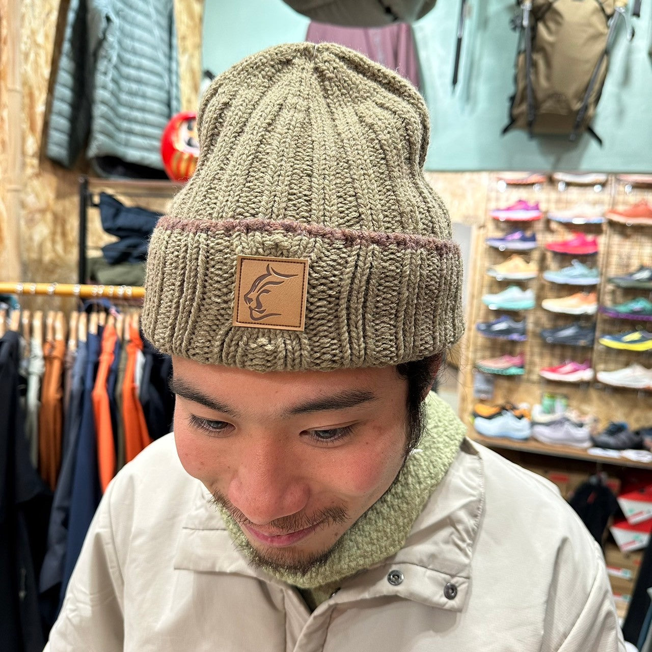 Rib Tbea(縫い目のないニット帽)【Teton Bros.】