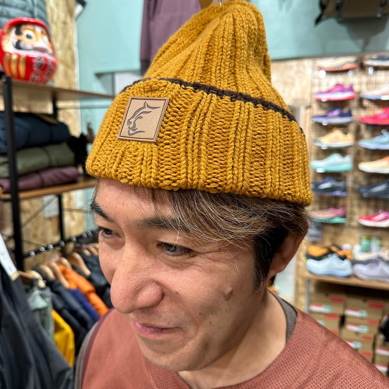Rib Tbea(縫い目のないニット帽)【Teton Bros.】