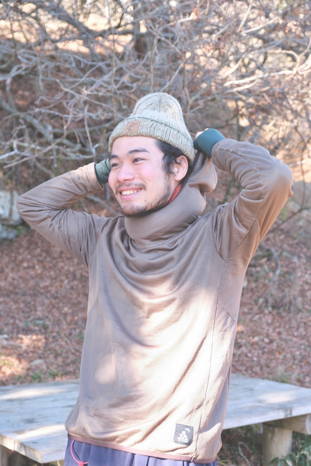 ADRIFT P/O HOODY(オクタのハイネックフーディ―)【STATIC】