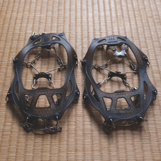 チェーン式簡易アイゼン(軽量チェーンスパイク)【EVERNEW】