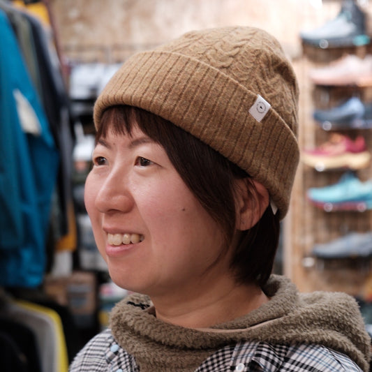 Stratus Cable Watch (裏表で異なる編地のリバーシブルニット帽)【halo commodity】