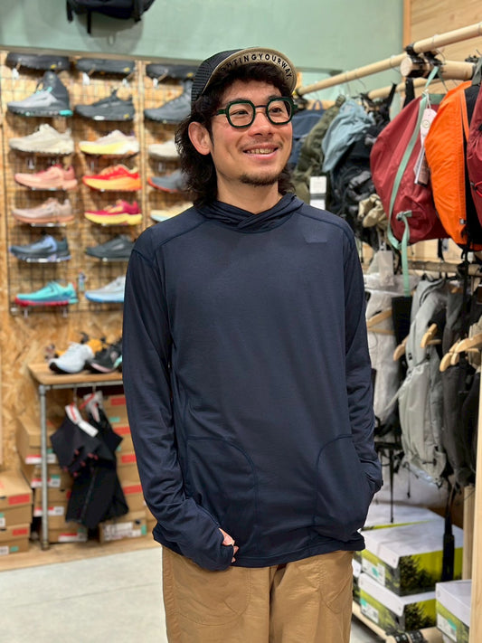 Axio Lite Hoody Mens 2025(ウールとポリエステルで防臭・速乾/極薄手で暑くない)【Teton Bros.】