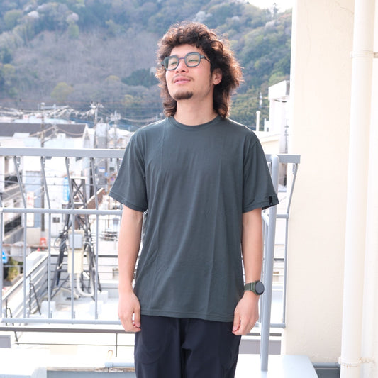Axio Lite Tee Mens(ウール×化繊/極薄軽量/速乾)【Teton Bros.】