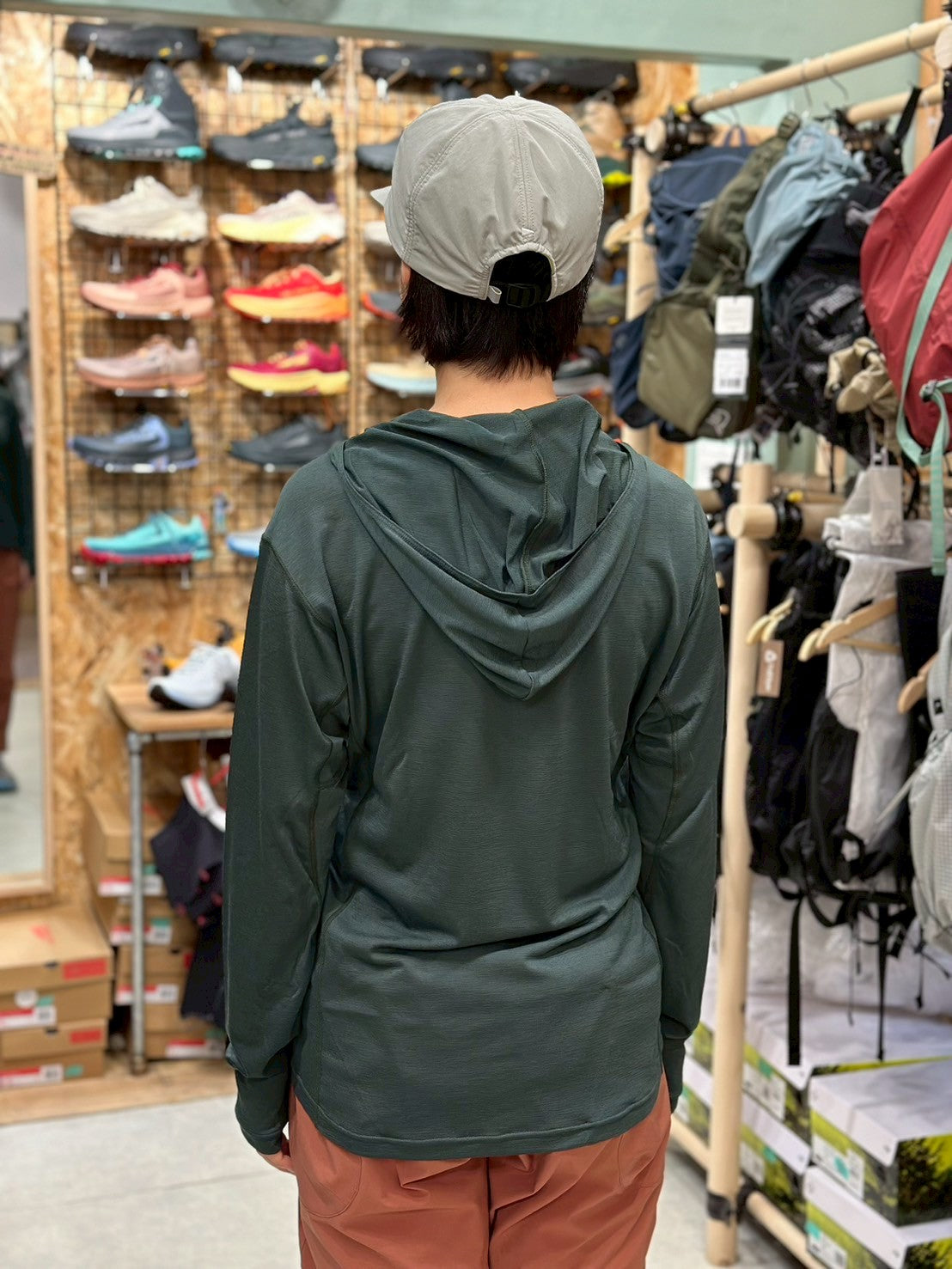 WS Axio Lite Hoody 2025(ウールとポリエステルで防臭・速乾/極薄手で暑くない)【Teton Bros.】