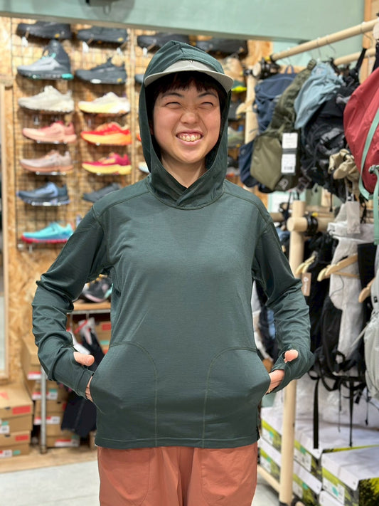 WS Axio Lite Hoody 2025(ウールとポリエステルで防臭・速乾/極薄手で暑くない)【Teton Bros.】