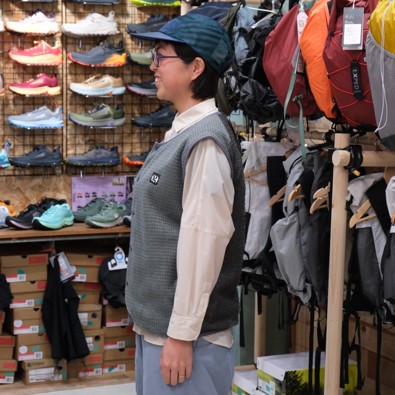 GG F/B Polartec Alpha Direct Vest(背中が蒸れにくい)【GOSSAMER GEAR】