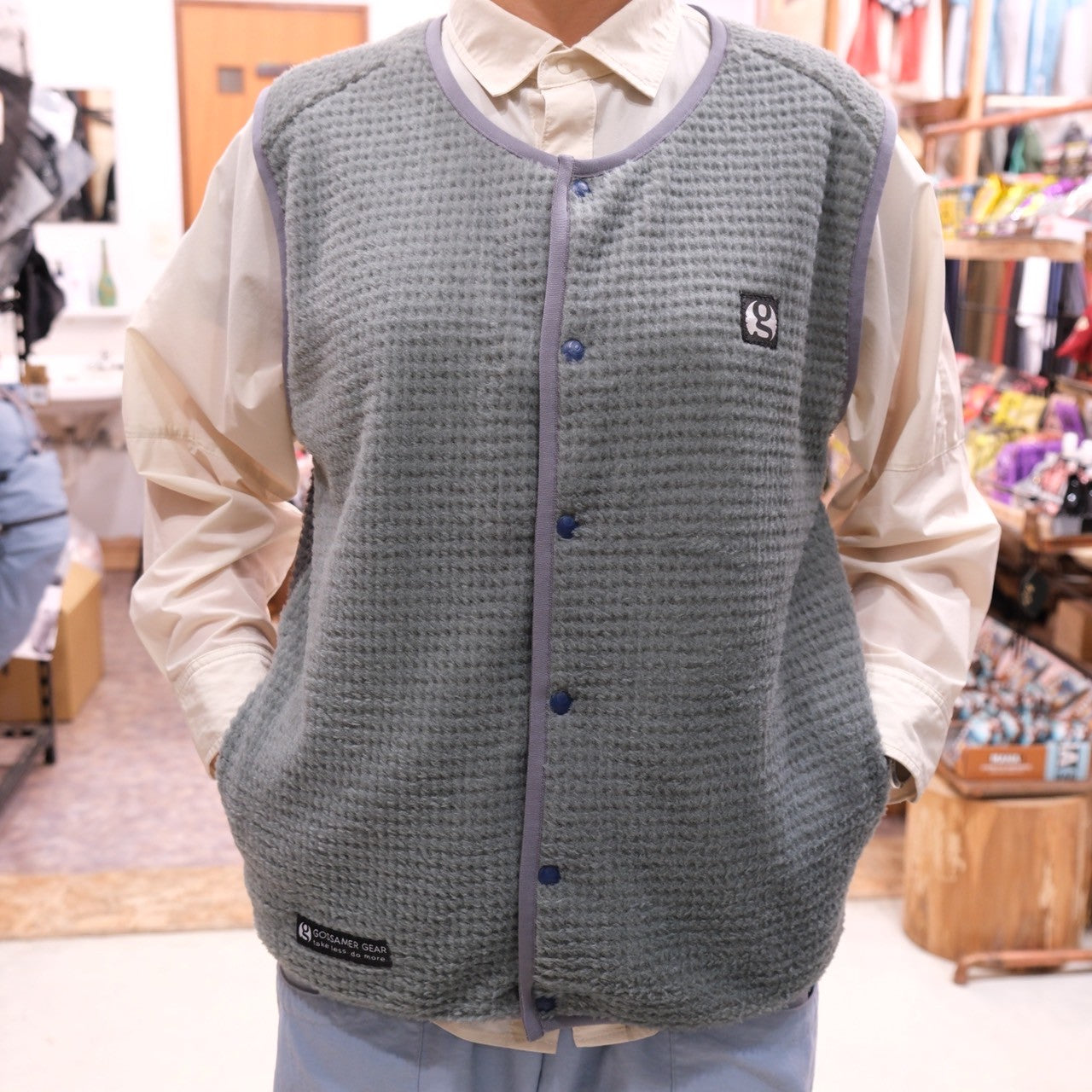 GG F/B Polartec Alpha Direct Vest(背中が蒸れにくい)【GOSSAMER GEAR】