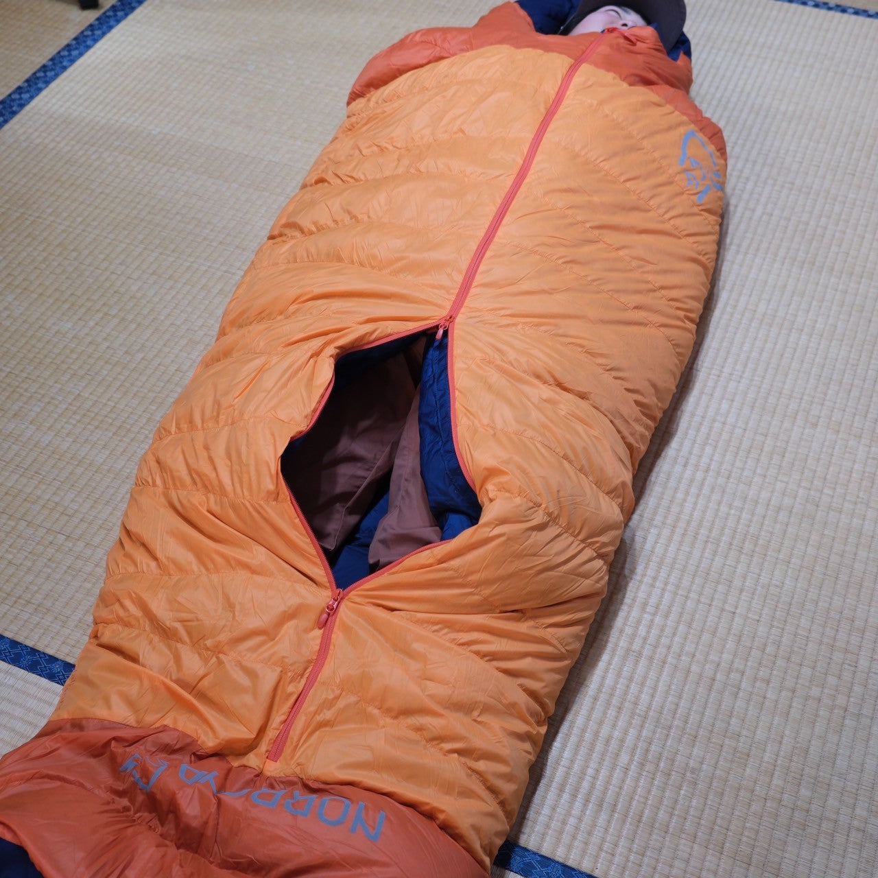 falketind down800 0C Sleeping Bag 170(温かさ&寝心地◎の安眠シュラフ)【NORRØNA】