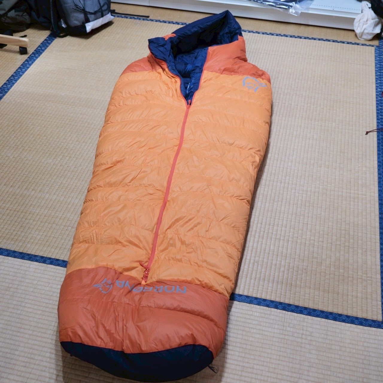 falketind down800 0C Sleeping Bag 170(温かさ&寝心地◎の安眠シュラフ)【NORRØNA】