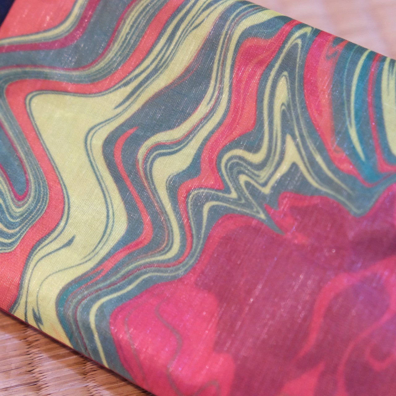PRINTED DYNEEMA FEATHER WEIGHT FANNYPACK(ウエストベルトにもなる完全防水ポーチ)【LiteAF】