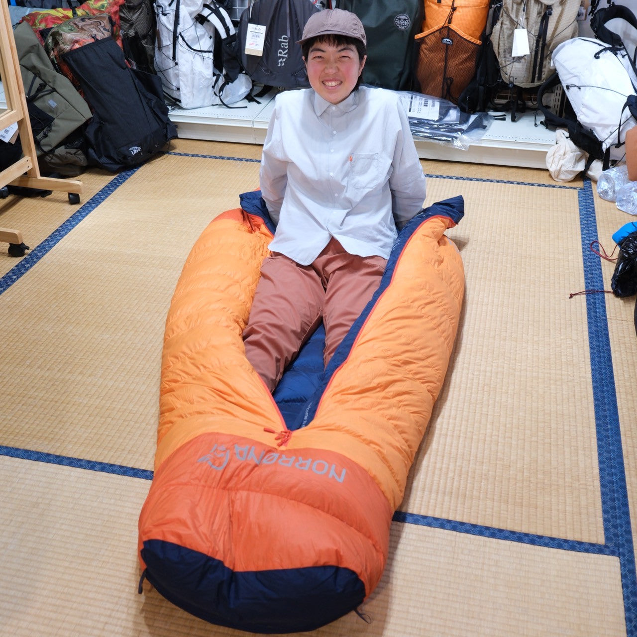 falketind down800 0C Sleeping Bag 170(温かさ&寝心地◎の安眠シュラフ)【NORRØNA】
