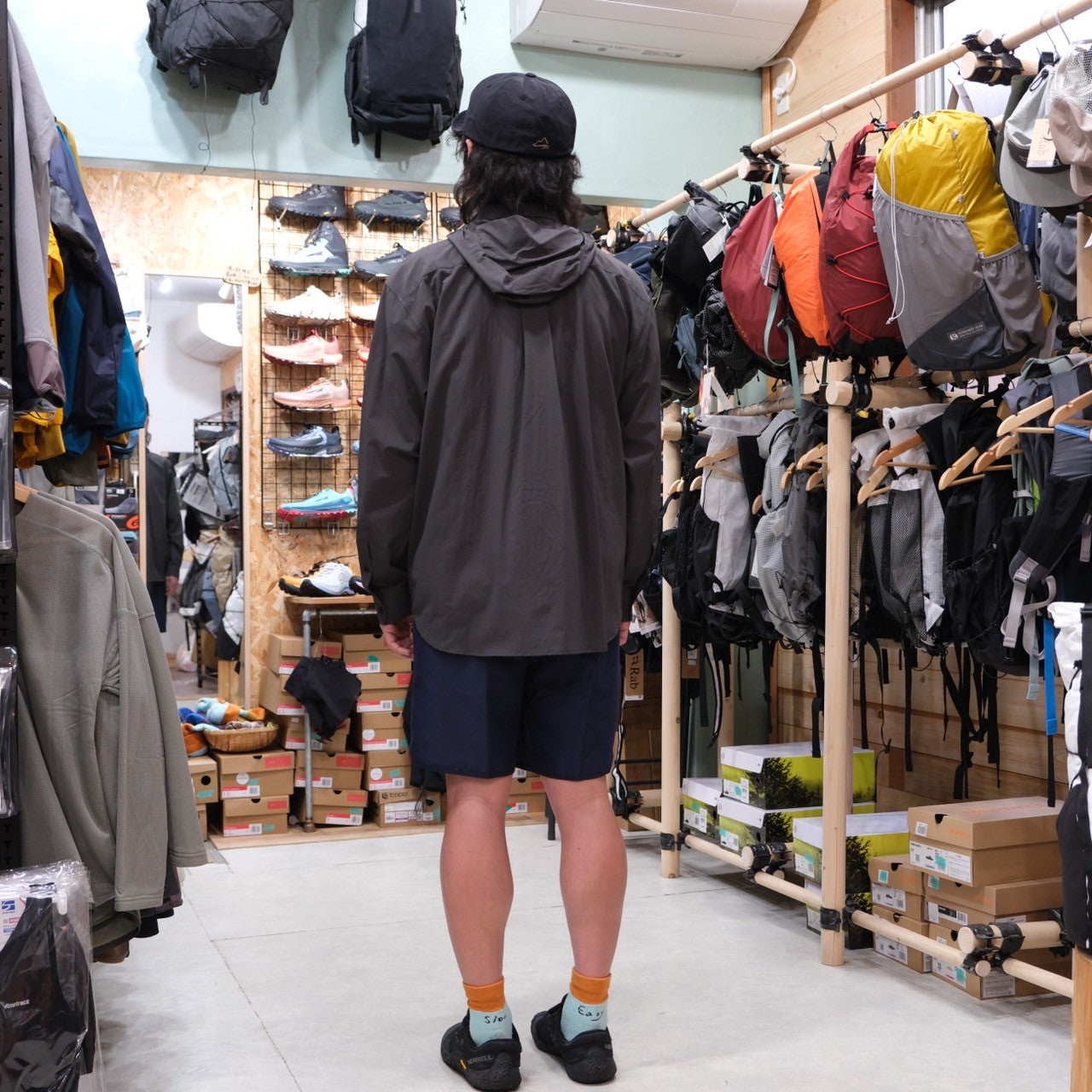 femund silent grid Shorts Men's【NORRØNA】