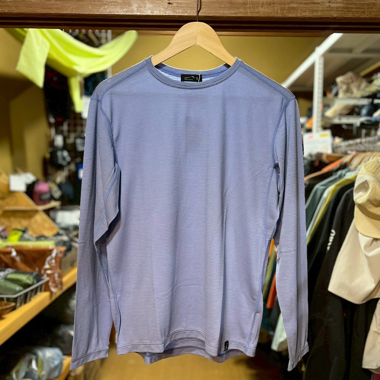 ALL ELEVATION L/S SHIRTS M's(メリノウール×ポリエステル/長袖)【STATIC】